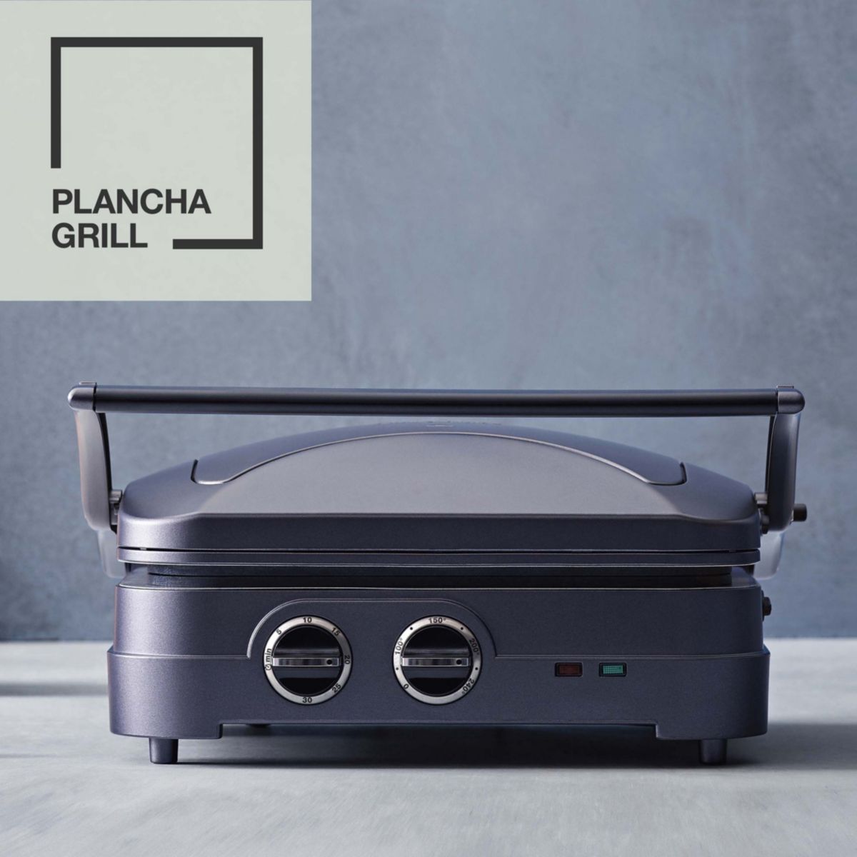 Grille-viande CUISINART GR47BE Elite plancha grill bleu nuit - 4