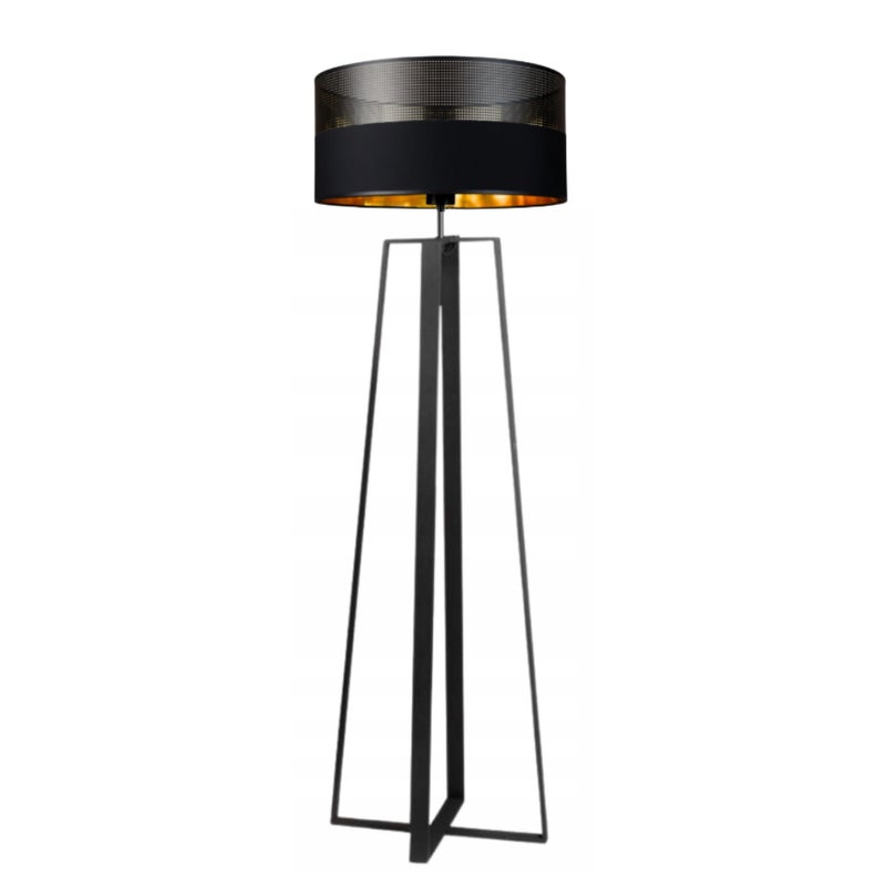 Lampa stojąca podłogowa z abażurem walec WENIS