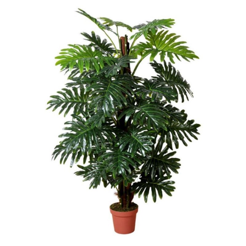 Plante Artificielle Philodendron 150cm avec pot | Plantes en plastique pour la décoration de jardin intérieur et extérieur - 2