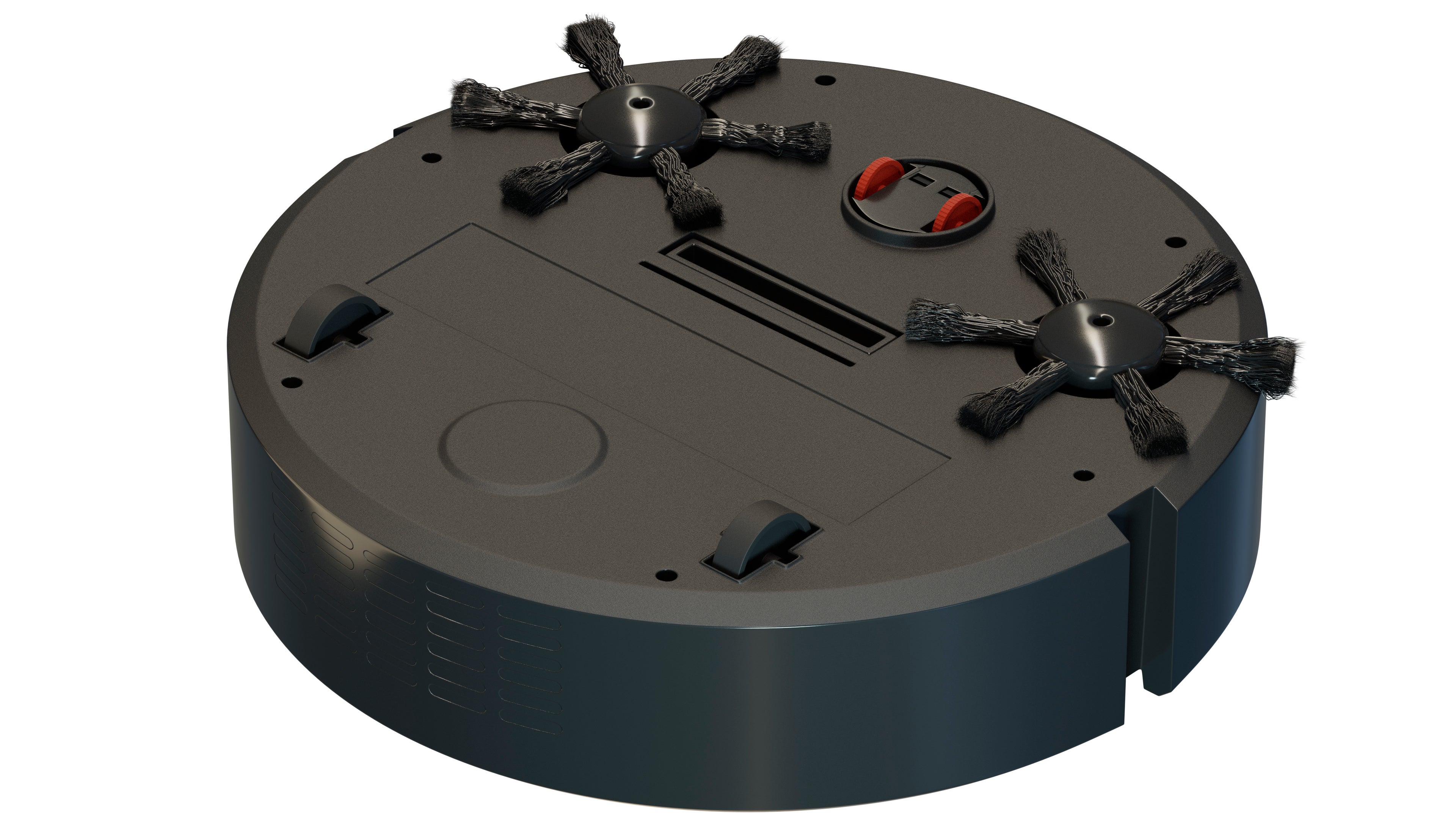 Aspirador inteligente Pumba robô compacto design italiano preto - 2