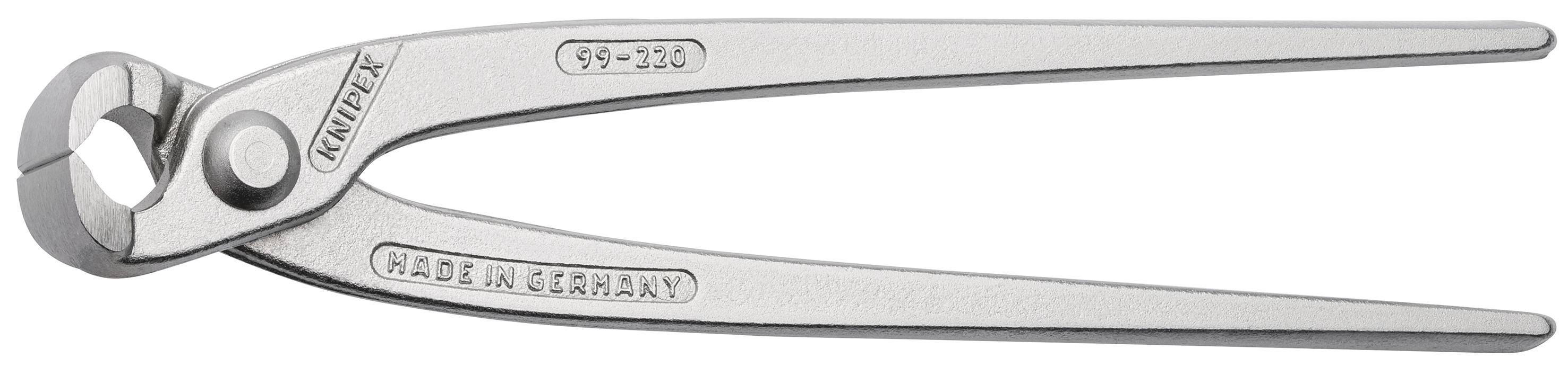 Monierzange L.220mm glanzverzinkt KNIPEX