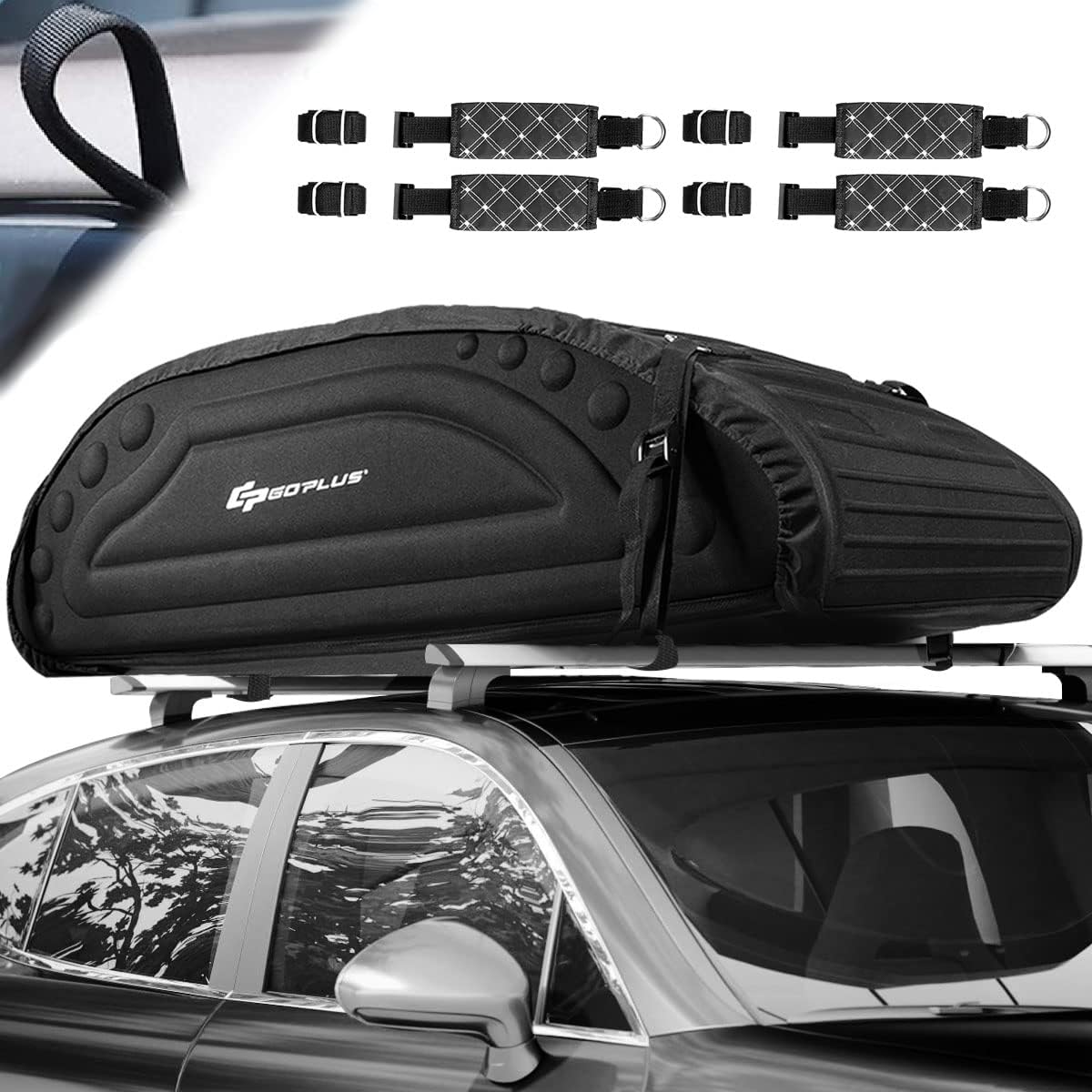KZQ Rete Portaoggetti Per Tetto Auto, Borsa Organizer Per Auto, Borsa A Per Auto Borsa A Rete Universale Per Rete Elastica Per Interni Tetto Auto Nero 255 355 Pollici 88279251