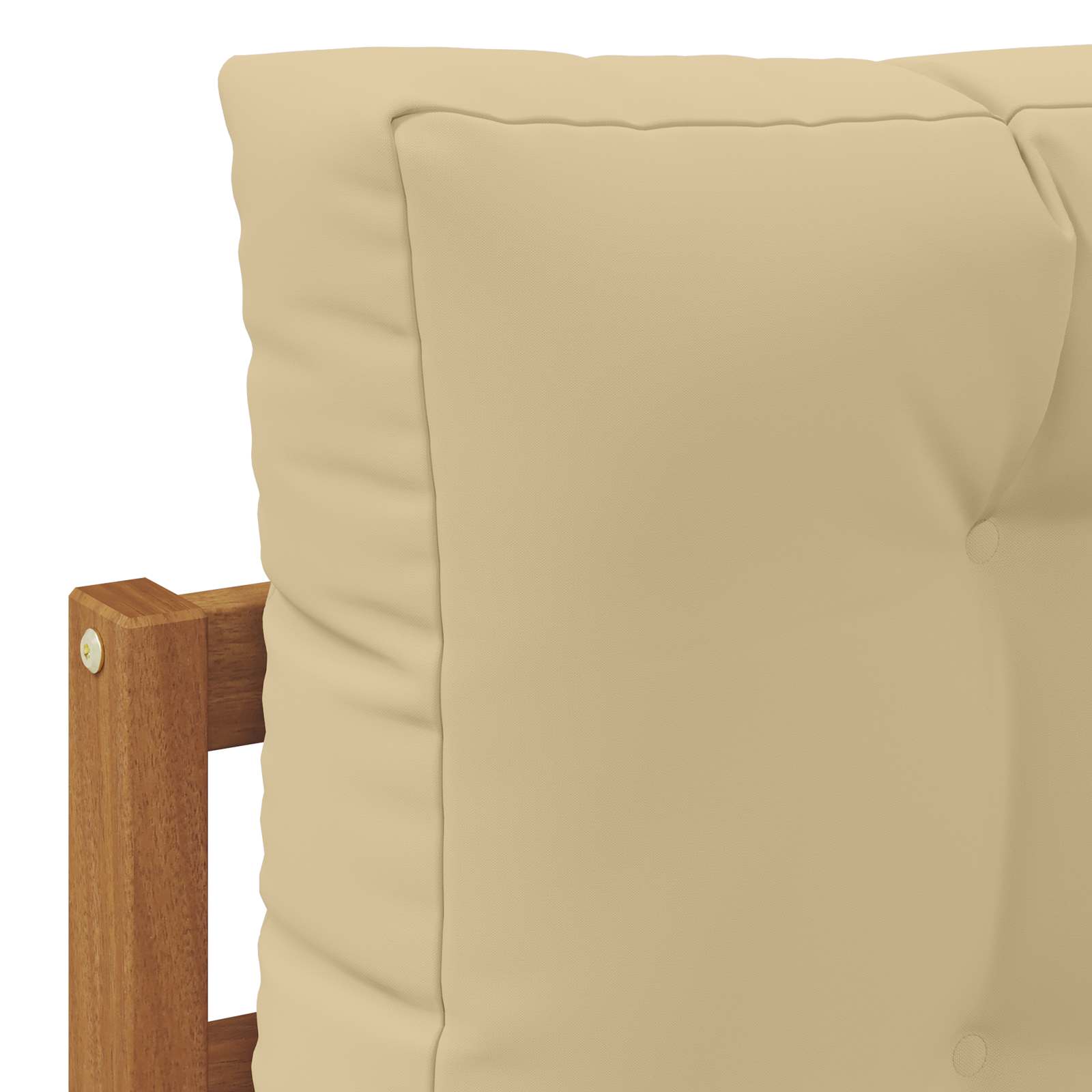 Ensemble de canapés d'extérieur, 7 pièces, naturel et beige, pour la terrasse - 6