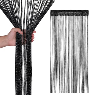 Attaches de rideaux à pompons, décoration d'intérieur, ruban tressé DIY