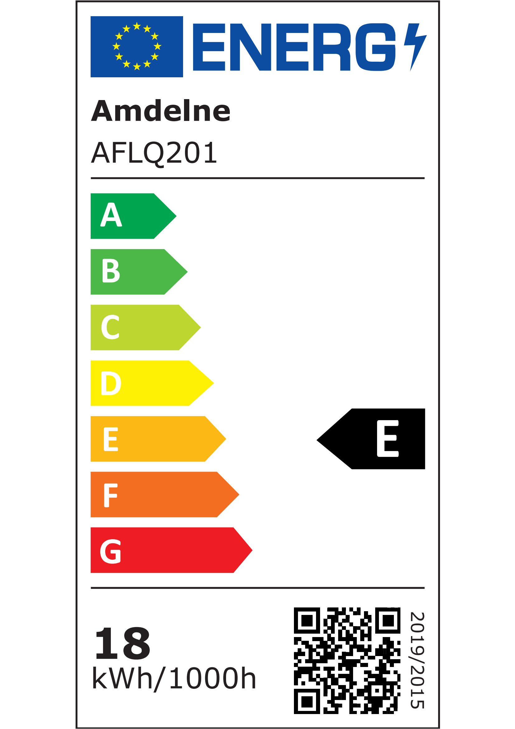 Tube LED résistant à l'humidité Amdelne 60 cm 18 W blanc chaud 4000 K 2000 LM triple protection IP65 blanc avec prise - 10