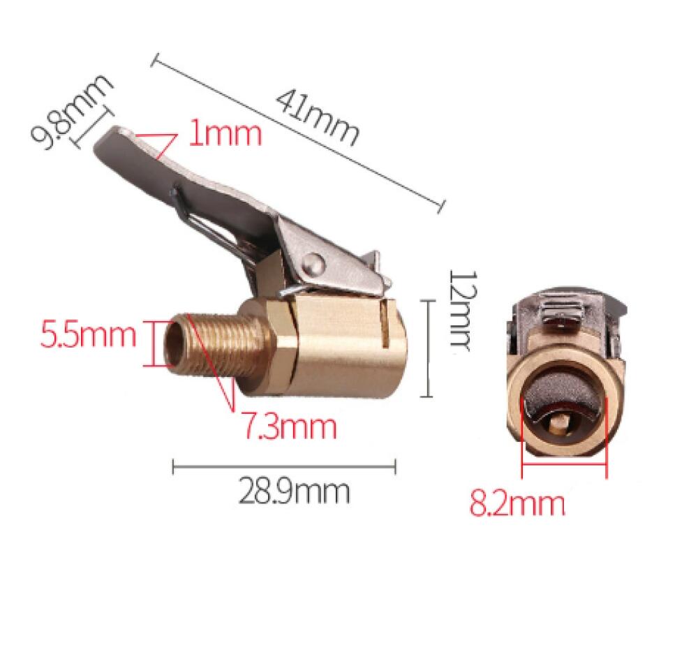 Gonfleur De Pneu Numérique Avec Manomètre,Mandrin Pneumatique 255 Psi