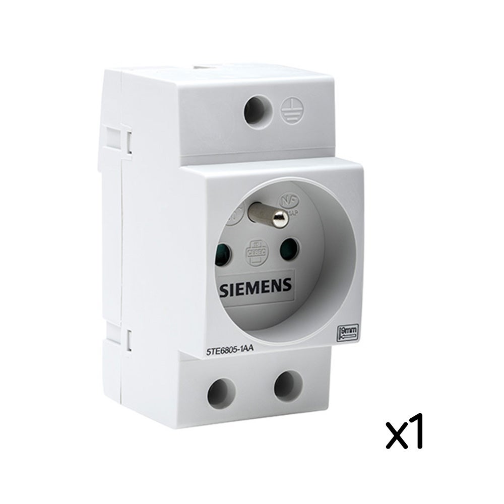 Prise modulaire 2P+T 16A 2,5 modules-SIEMENS - 3