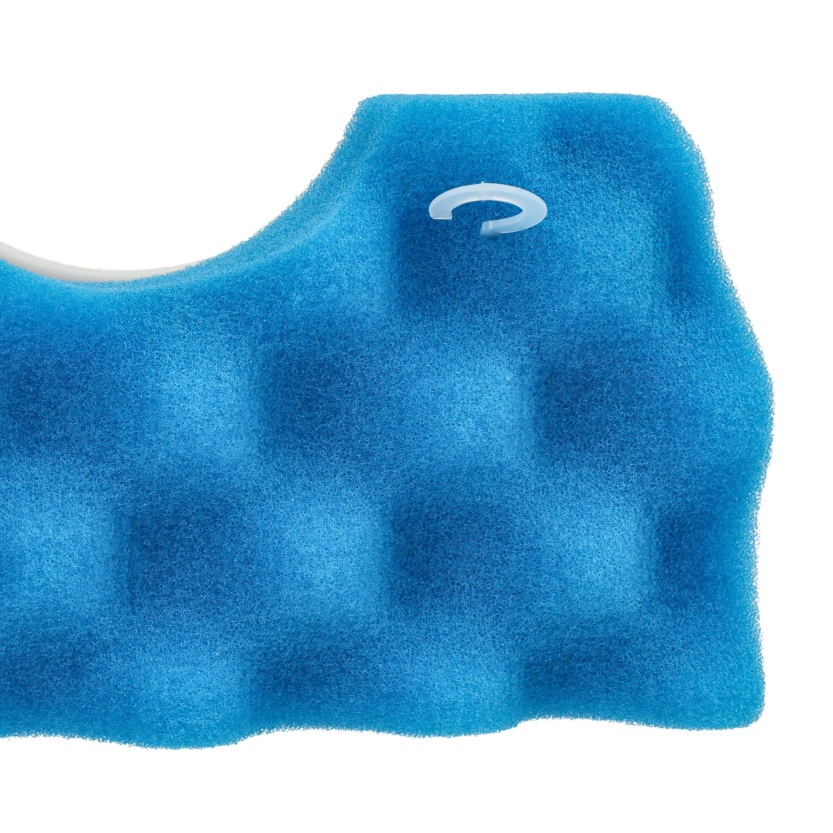 vhbw Lot de 2 filtres compatible avec Samsung SC4360 VCC4360H3WBOL, SC4530 VCC4530V3WXEO, SC4370 aspirateur - microfiltre, filtre en mousse - 4