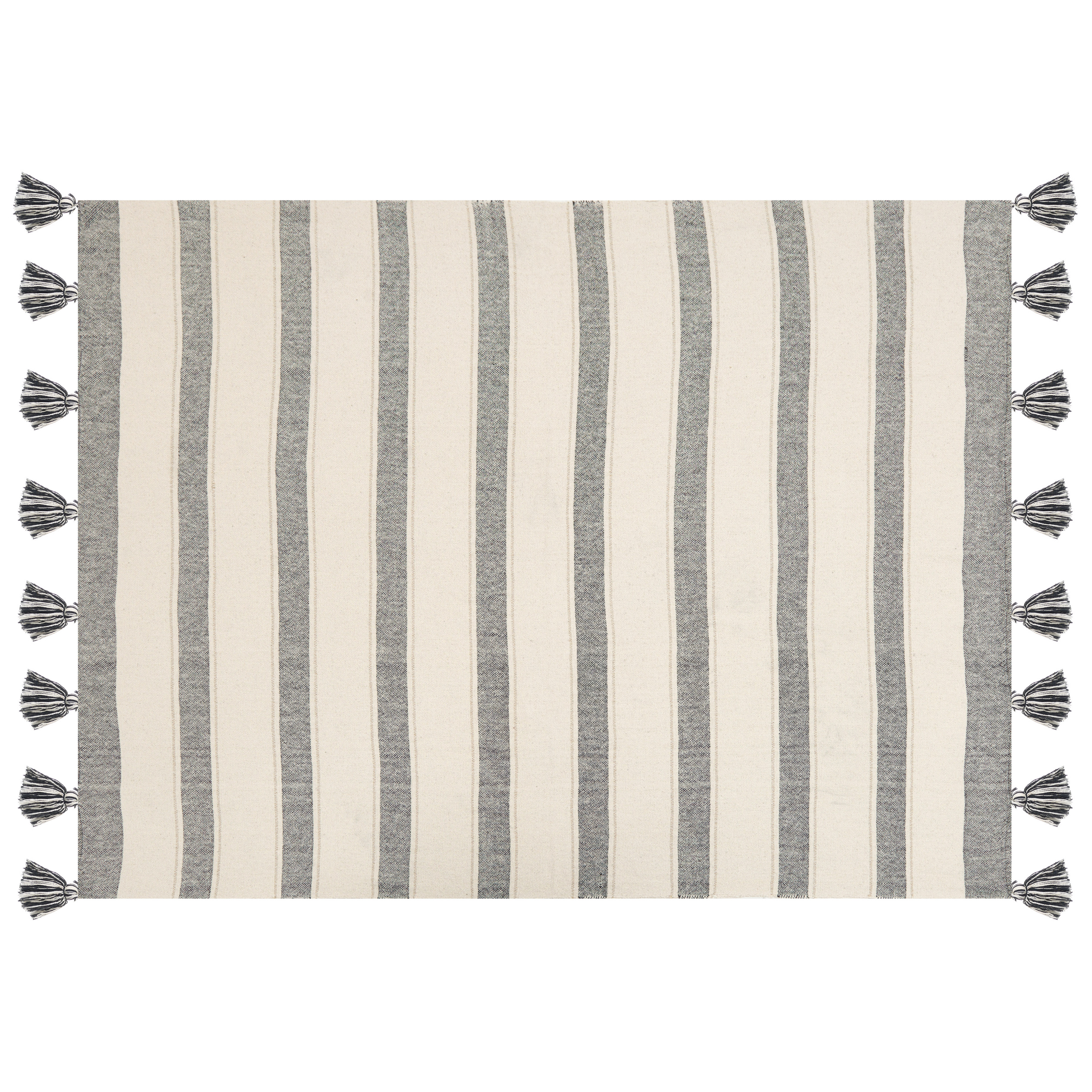 Couverture CAYIR Coton 130 x 170 cm Beige - 6