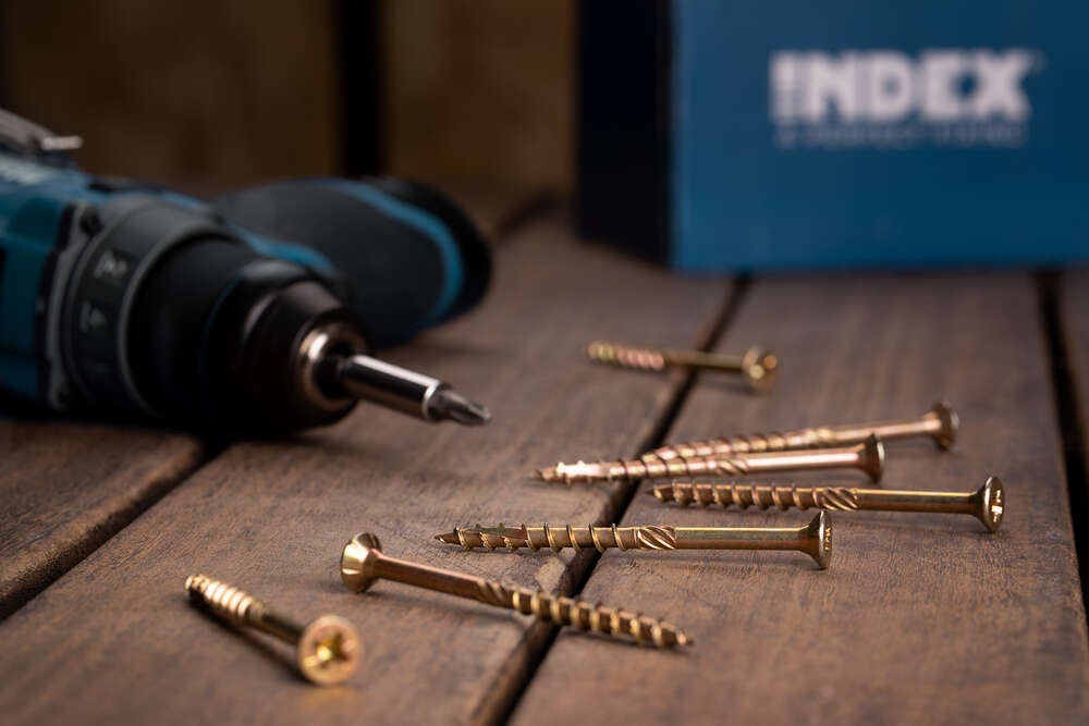 Tirafondo de alto rendimiento TEX Bicromatado. Huella PZ 3 x 16 (caja de 1.000 uds.) - 4