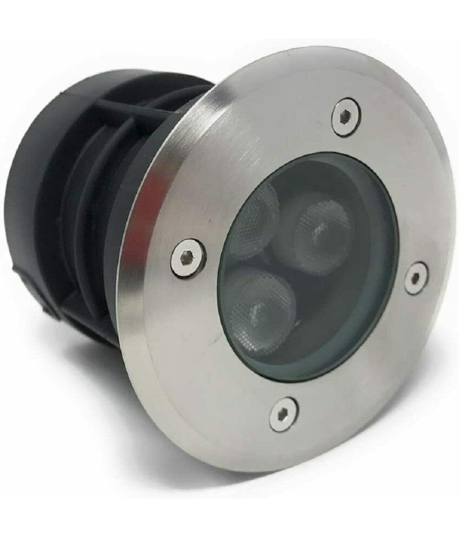 3W Faretto Incasso LED 12V-24V Segnapasso Carrabile 2 Fascio Luce Esterno Ip67 - Foto 6