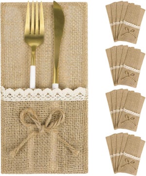 CleverDelights Sac En Toile De Jute 76,2 X 101,6 Cm – Coutures Robustes