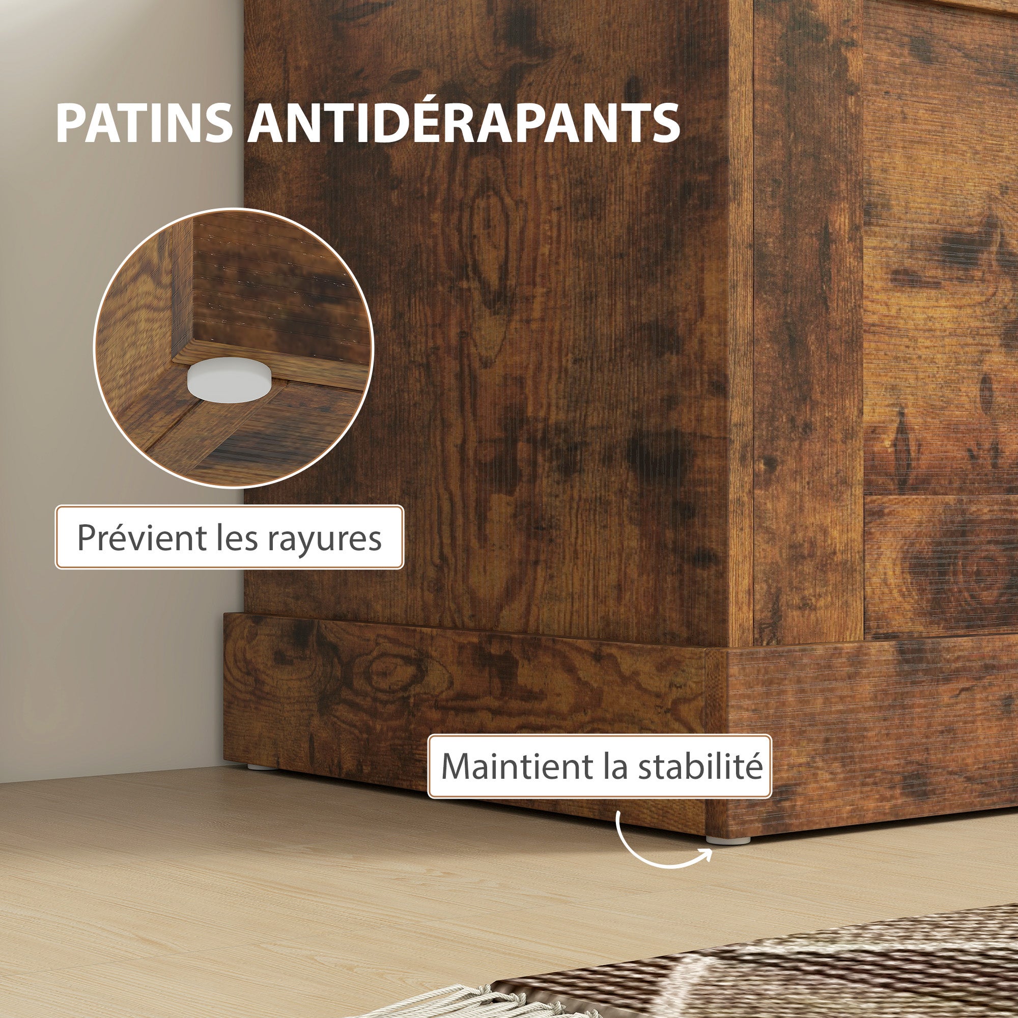 Coffre de rangement panneau de particules HOMCOM - 7
