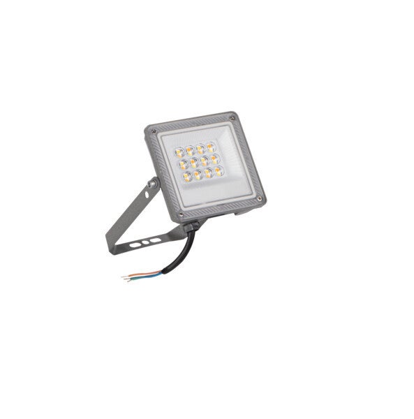 Naświetlacz LED szary LED 10W 3000/4000/6500K 860/1080/970lm IP65 wym: 13,8 x 12 x 2,6 cm aluminium Kanlux