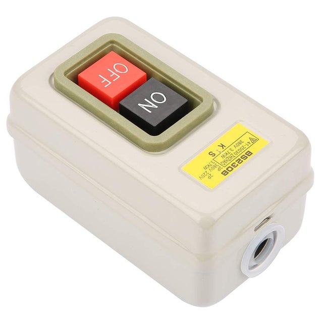 2 Boutons Poussoirs Marche/Arrêt Uxcell 15A 380V 2.2KW - Neufs, Pack De 2, Pour Installations électriques Industrielles