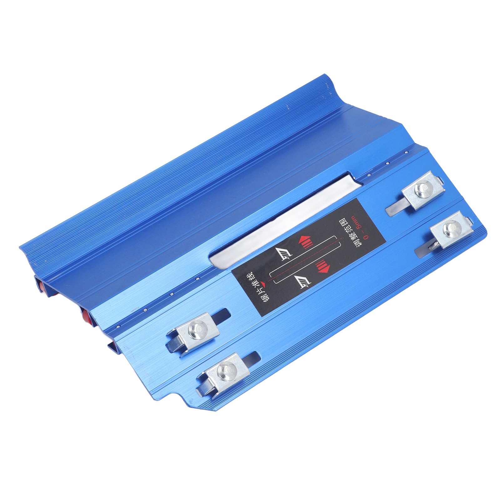 Dispositif de biseautage de carreaux de céramique, coupe-coin à 45 degrés, outil d'angle en alliage d'aluminium bleu - 7