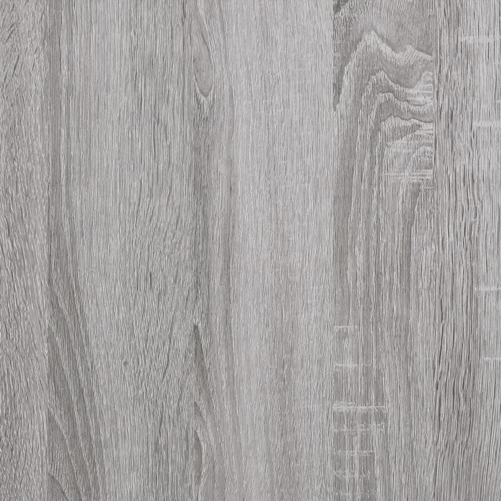 Bibliothèque sonoma gris 78,5x33x82 cm bois d'ingénierie vidaXL - 7