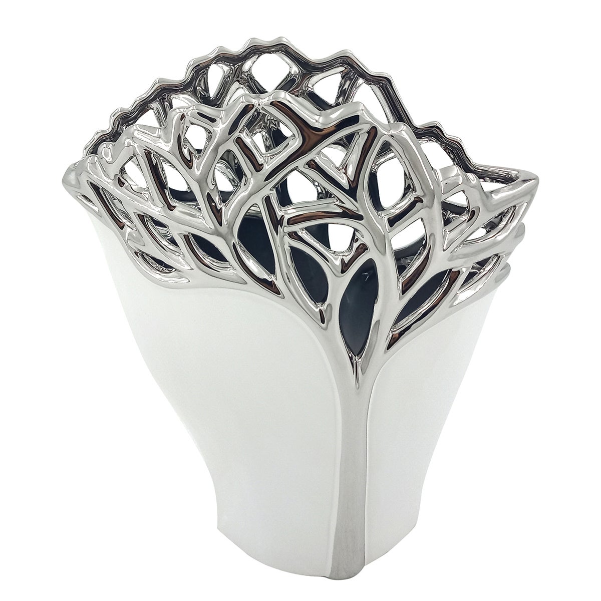 Dessous De Plat Céramique Provence - Motif Lavande, Diamètre 20 Cm, Patin Liège