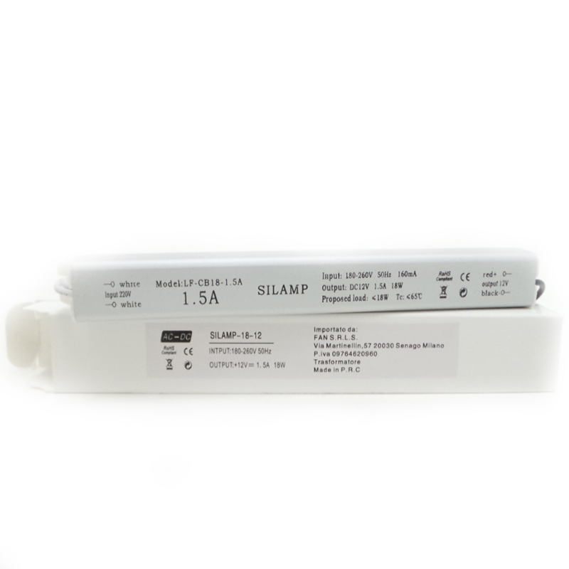 Transformateur 220V 12V 18W DC 1.5A - SILAMP - 2