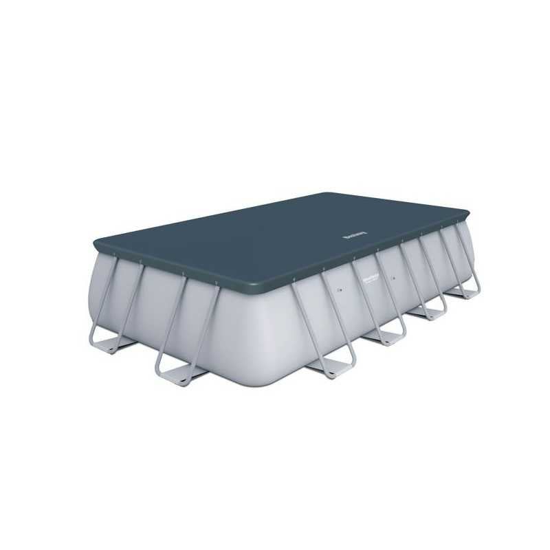Cobertor Para Piscina Rectangular De Acero Bestway Bw58232 404x201
