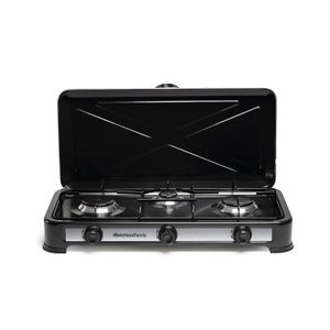 Réchaud à Gaz Liquéfié Pour Camping Et Extérieur - Tête De Brûleur En Cuivre Avec Poignée, Compatible Europe Centrale/Orientale - 17x17x9 Cm