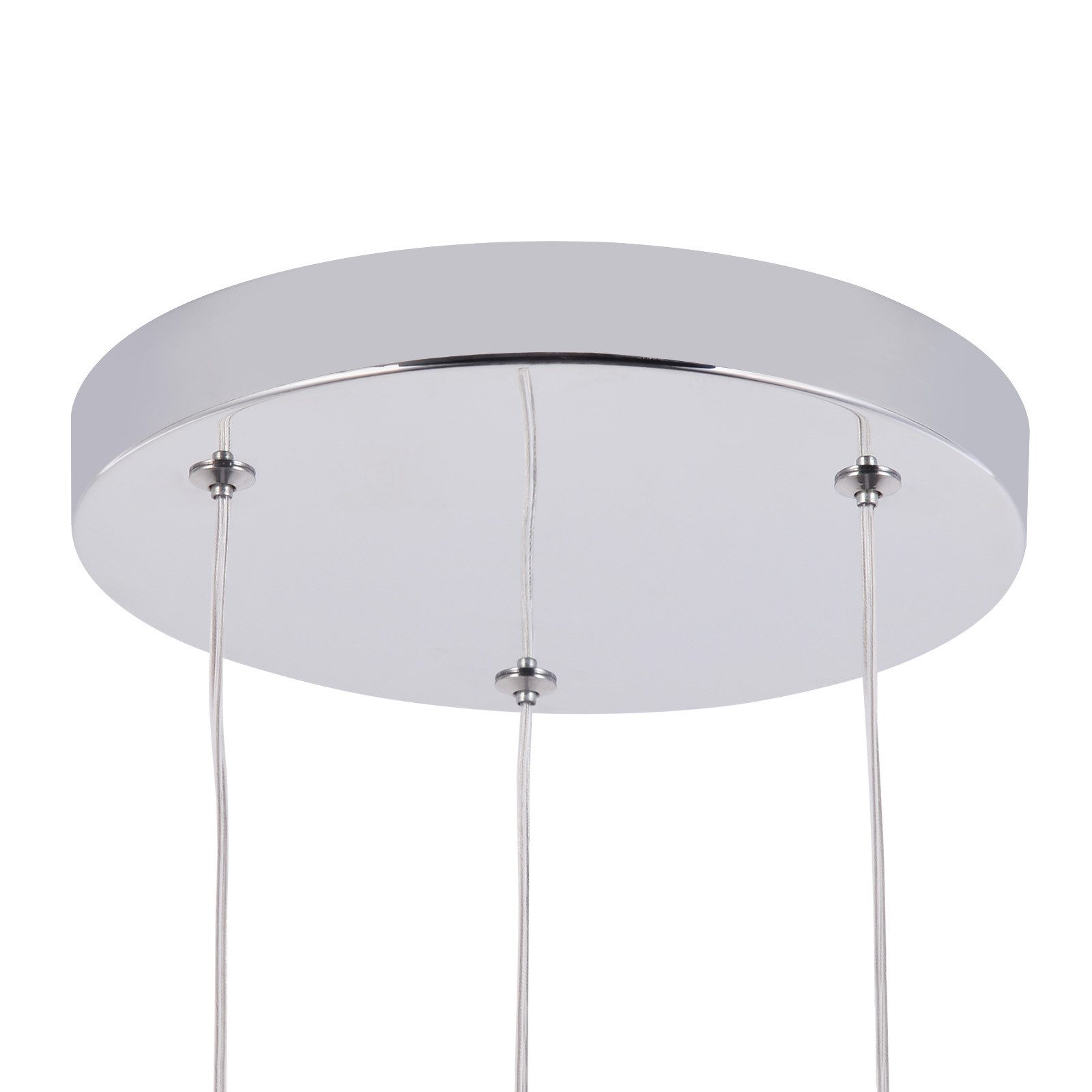 NETTLIFE Nowoczesna kryształowa lampa wisząca G9 do jadalni ze szkła z regulacją wysokości - 7