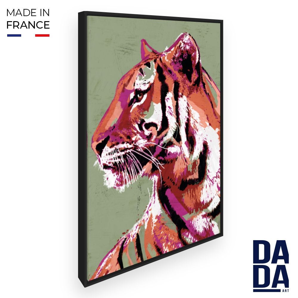 Artley Prints Majestueux tigre coloré impressions murales sur