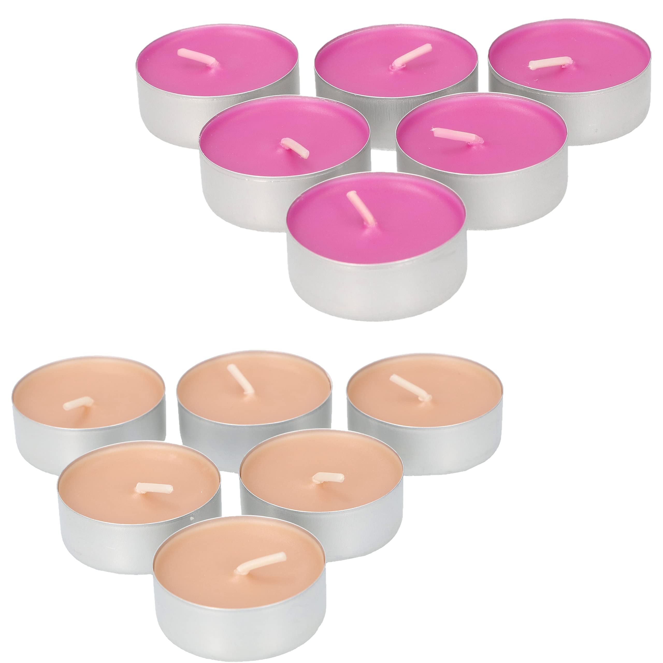 Zestaw tealight podgrzewacze świeczki zapachowe wkłady - 12 szt. - KOTARBAU - 6