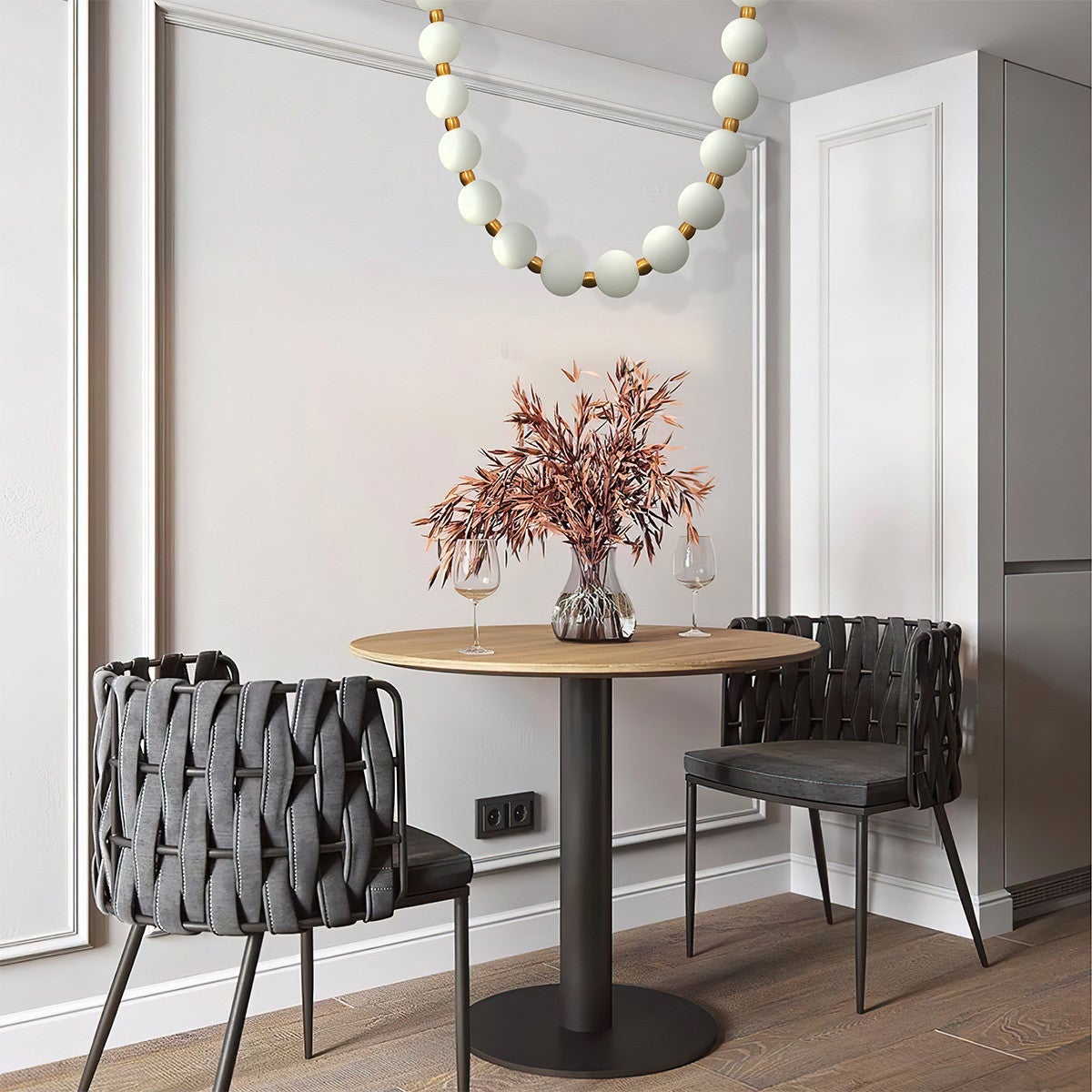 Lampa sufitowa LED DORADO 10W zmienna biel 1614lm akryl złoto-biała wym:200x400x14cm IP20 Light Prestige - 4