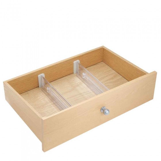 Průhledný organizér iDesign Linus, 23 x 30,5 cm