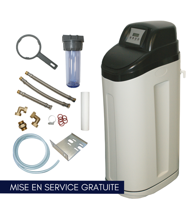 Adoucisseur d'eau Apic THETIS 22L avec Accessoires + Mise en Service Gratuite