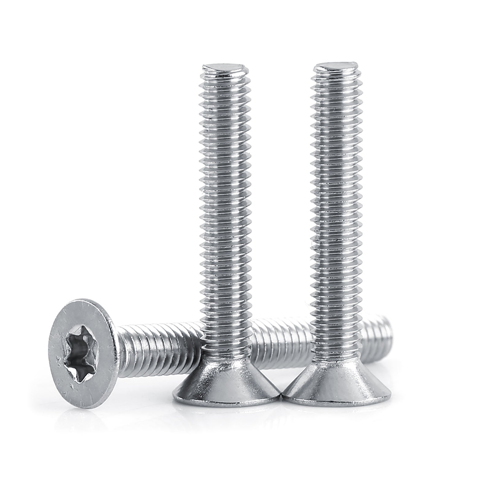 Viti A Testa Piatta, 180 Pezzi M3 M4 M5 M6 Viti Autofilettanti A Testa Piatta In Acciaio Inossidabile Assortimento Set Per Molteplici Usi - Foto 11