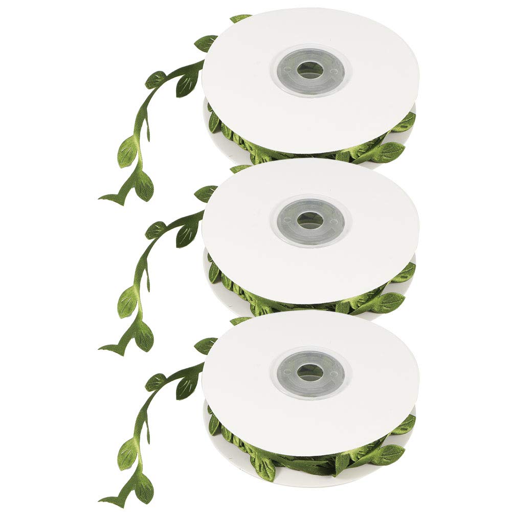 FEUILLES ARTIFICIELLES DE VIGNE ACCESSOIRE DE DÉCORATION DE MARIAGE ARTISANAL POUR MATERNELLE - VERT, ARGENT, OR 3,7 X 3,7 X 0, - 5