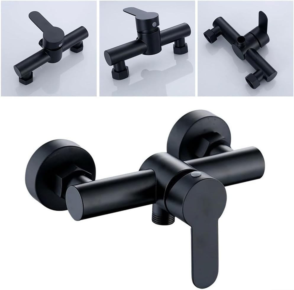 Baterie prysznicowe do łazienki - oddzielne krany do ciepłej i zimnej wody do kuchni i łazienki