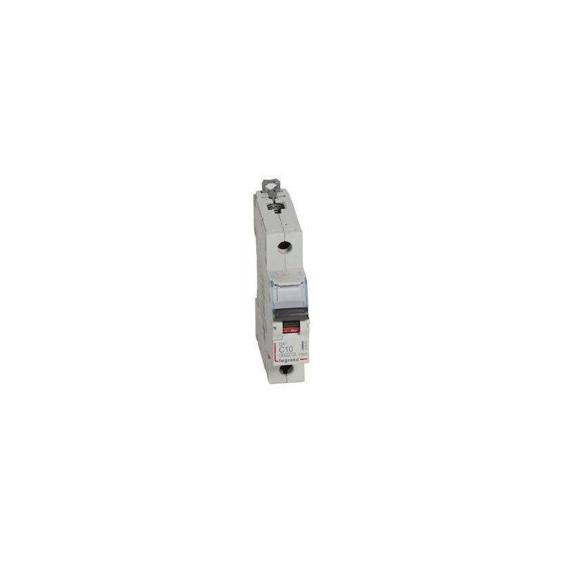 Disjoncteur DX³6000 - 10A - 1P+N - Courbe C - Vis/Vis - 5