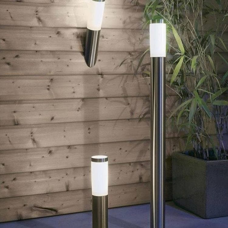 Lampa zewnętrzna BRILLIANT Chorus ze stali nierdzewnej | 1x A60, E27, 20W, odpowiednia do zwykłych żarówek (brak w zestawie) Skala A ++ do E | Cl - 2