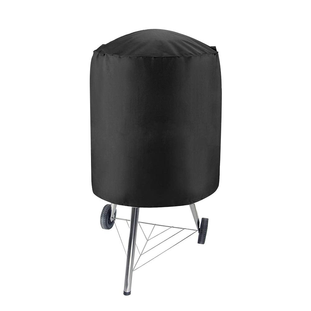 Pokrowiec na grill, plandeka ochronna na BBQ, wodoodporna tkanina Oxford 210D, pokrowiec na grill, osłona na grill (75 x 70 cm)