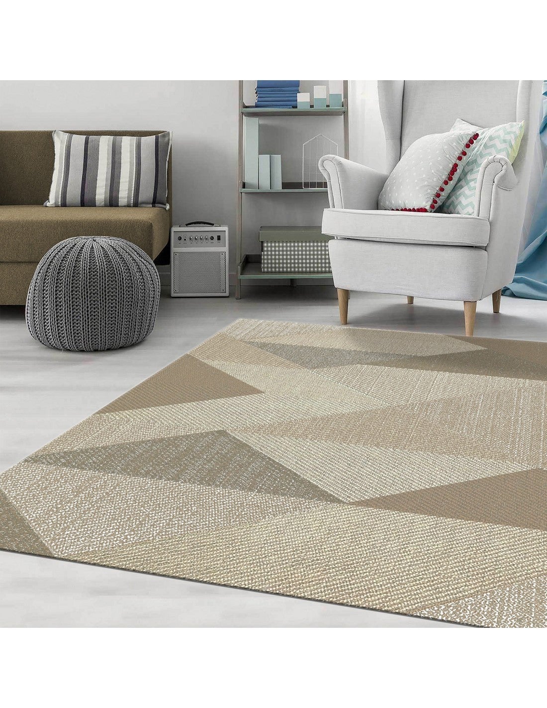 Alfombras MIRAN Beige - 80x150 - 2