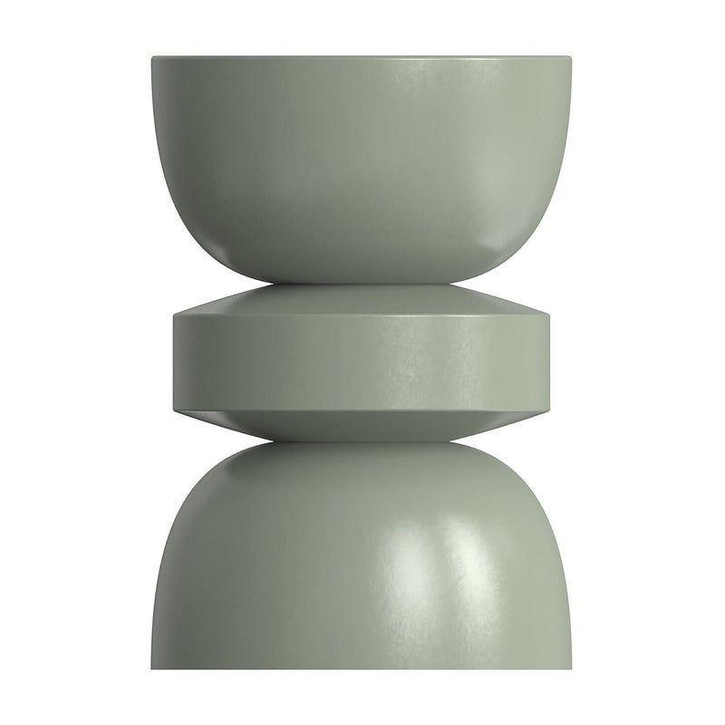 Stolik pomocniczy z metalu - Zielony - TUVAMI