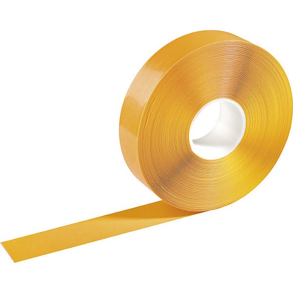 Taśma ostrzegawcza Durable DURALINE® 50 mm x 30 m żółta antypoślizgowa