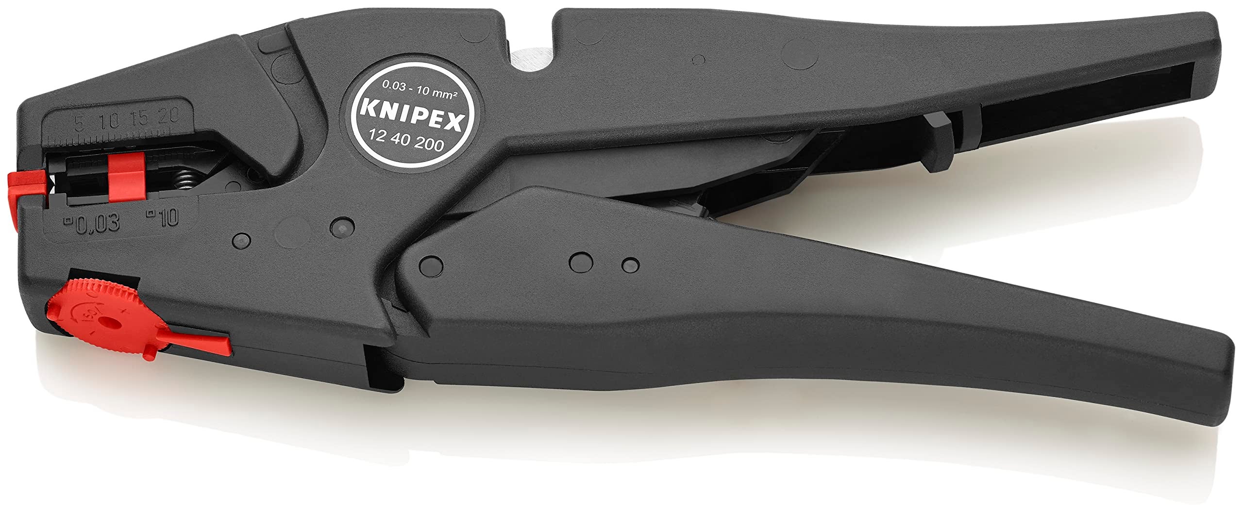 KNIPEX - Pince à dénuder automatique - Longueur: 200mm - 12186 - 6