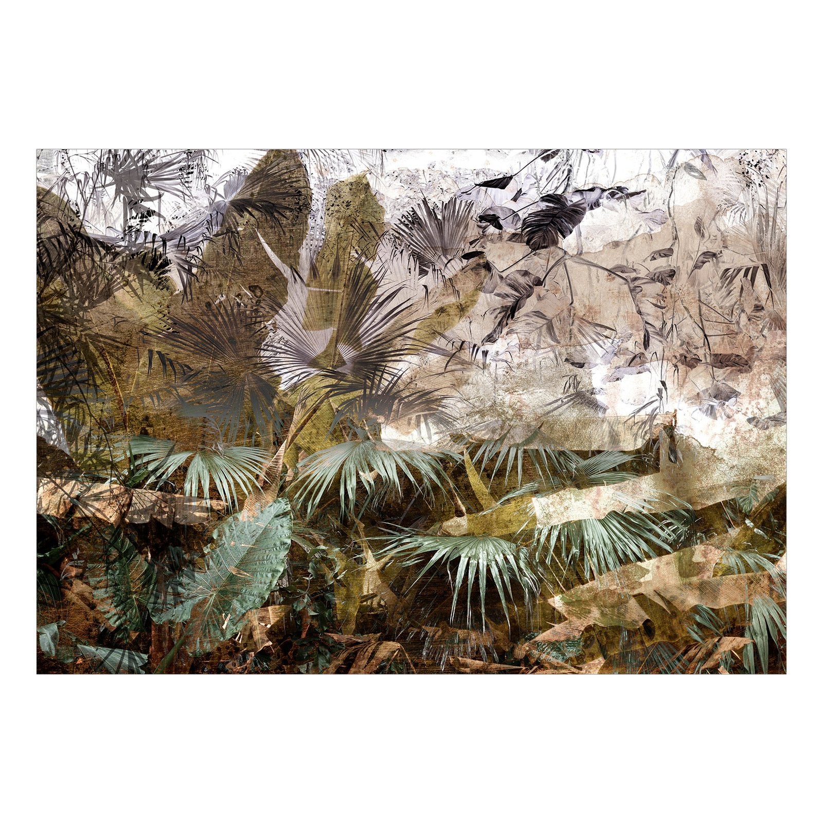 Papier peint Dans la forêt tropicale - 100 x 70 cm - 2