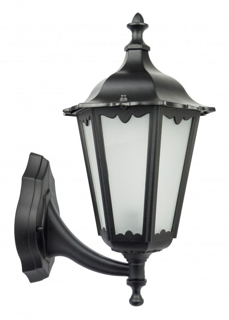 Kinkiet zewnętrzny Retro czarny 1xE27x60W wym: 45x24x28 cm IP43 SU-MA