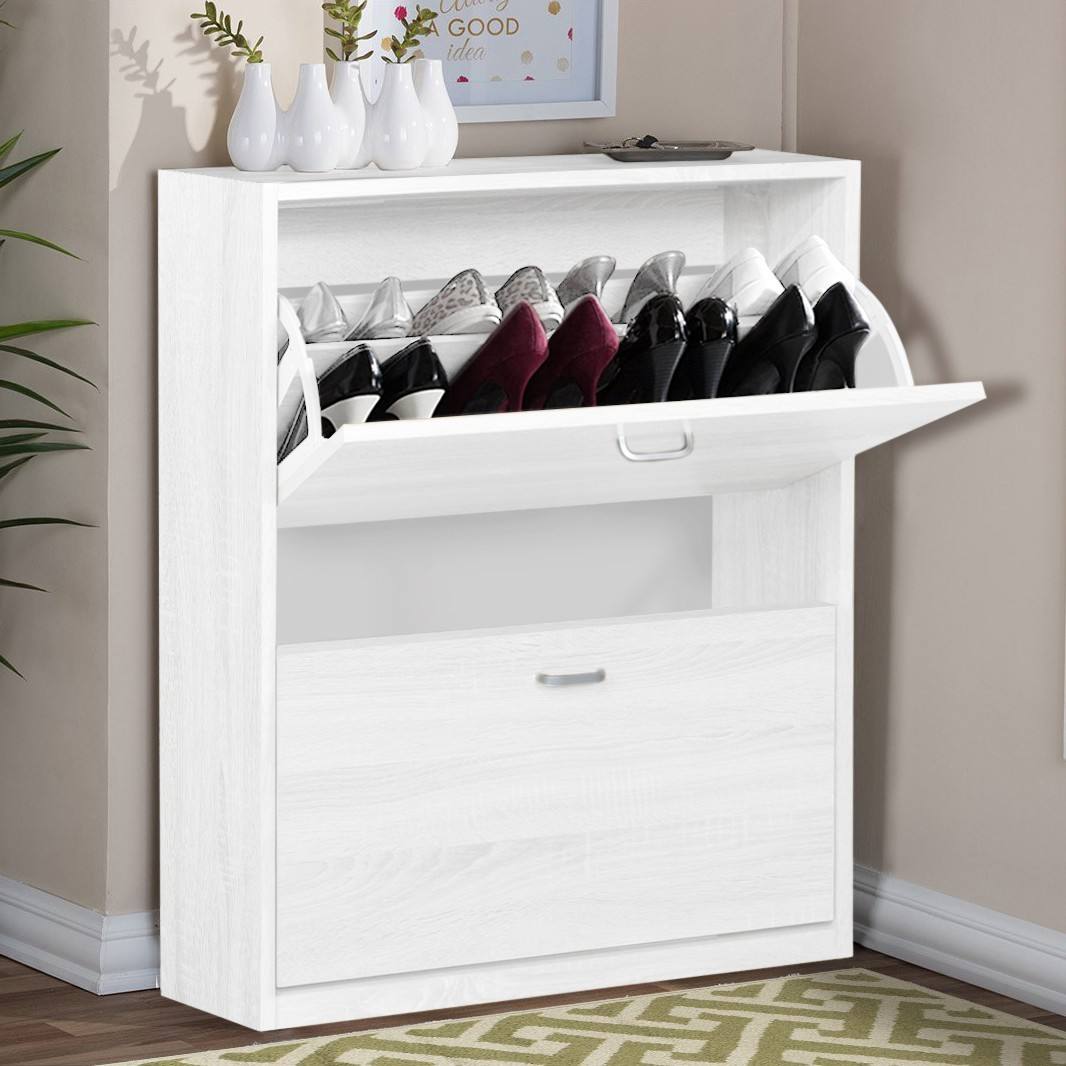 Acheter l'étagère à chaussures Vicco Selena chêne/blanc