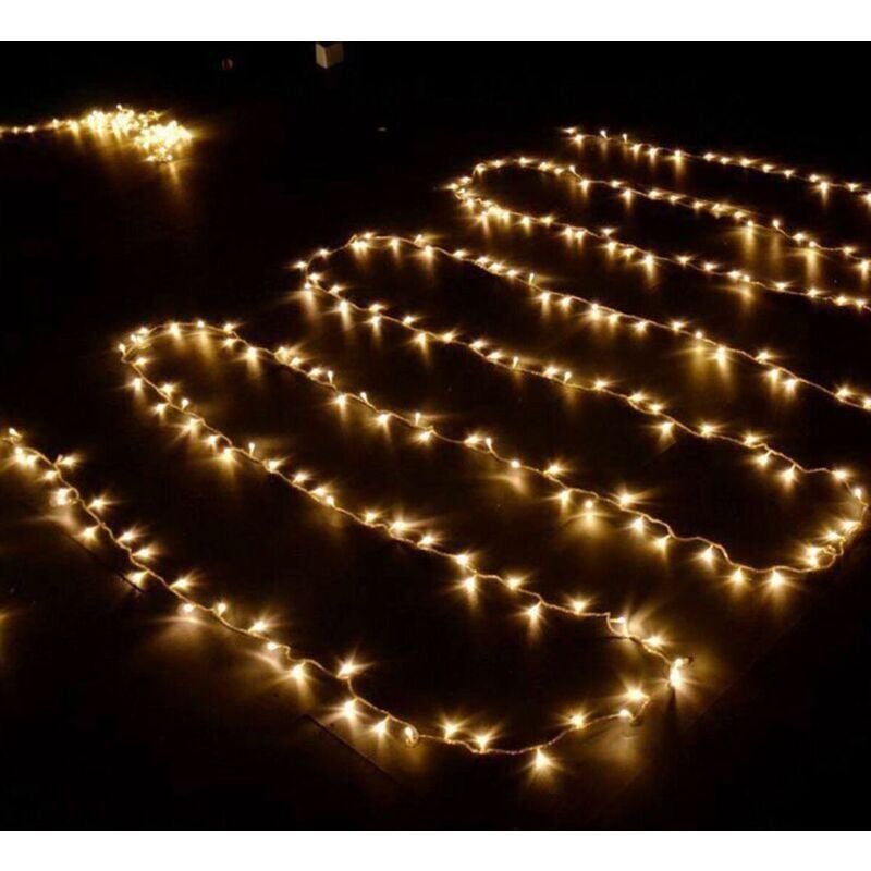 100M 600 LED Girlanda Świąteczna Karnawał Wesele Zewnętrzny Ogród Wewnętrzny Oświetlenie - 4