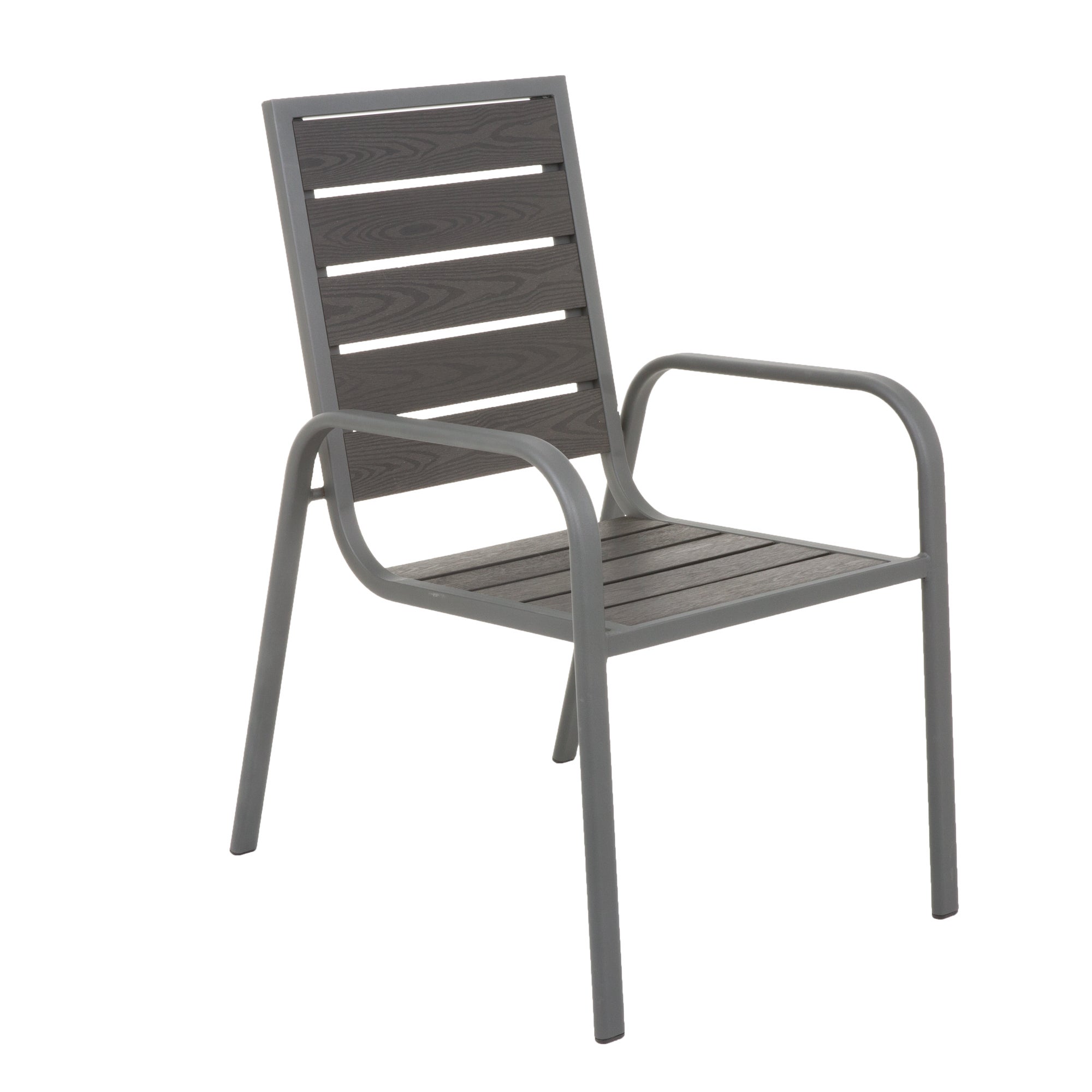 Krzesło ogrodowe Solar antracytowe Patio