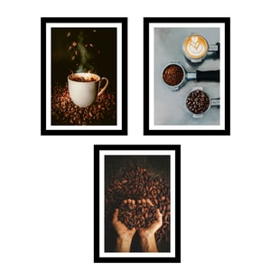 QUADRO BAR CAFFÈ 8 - Quadro Moderno Grande Stampa su Tela