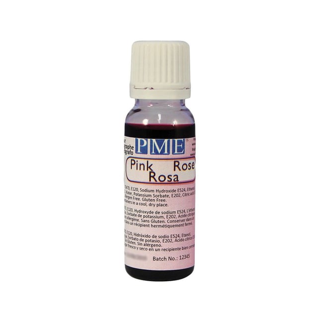 Colorante alimentare per aerografo 25 ml Rosa