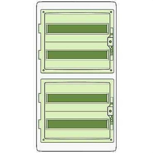 Scatola di distribuzione stagna 4 file 72 moduli 842x448x160mm - 2