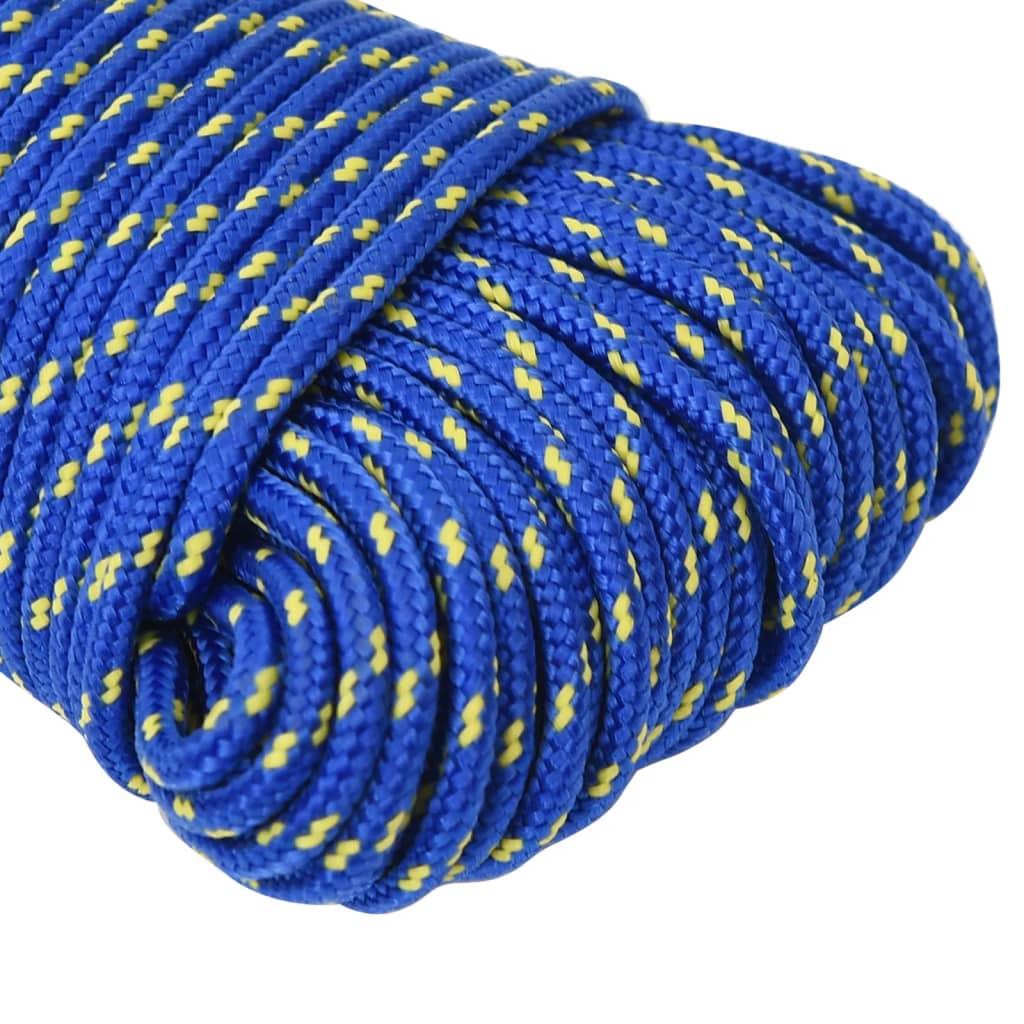 Corda | Cordão de 4 mm 50 m polipropileno azul CFW29317 - 4